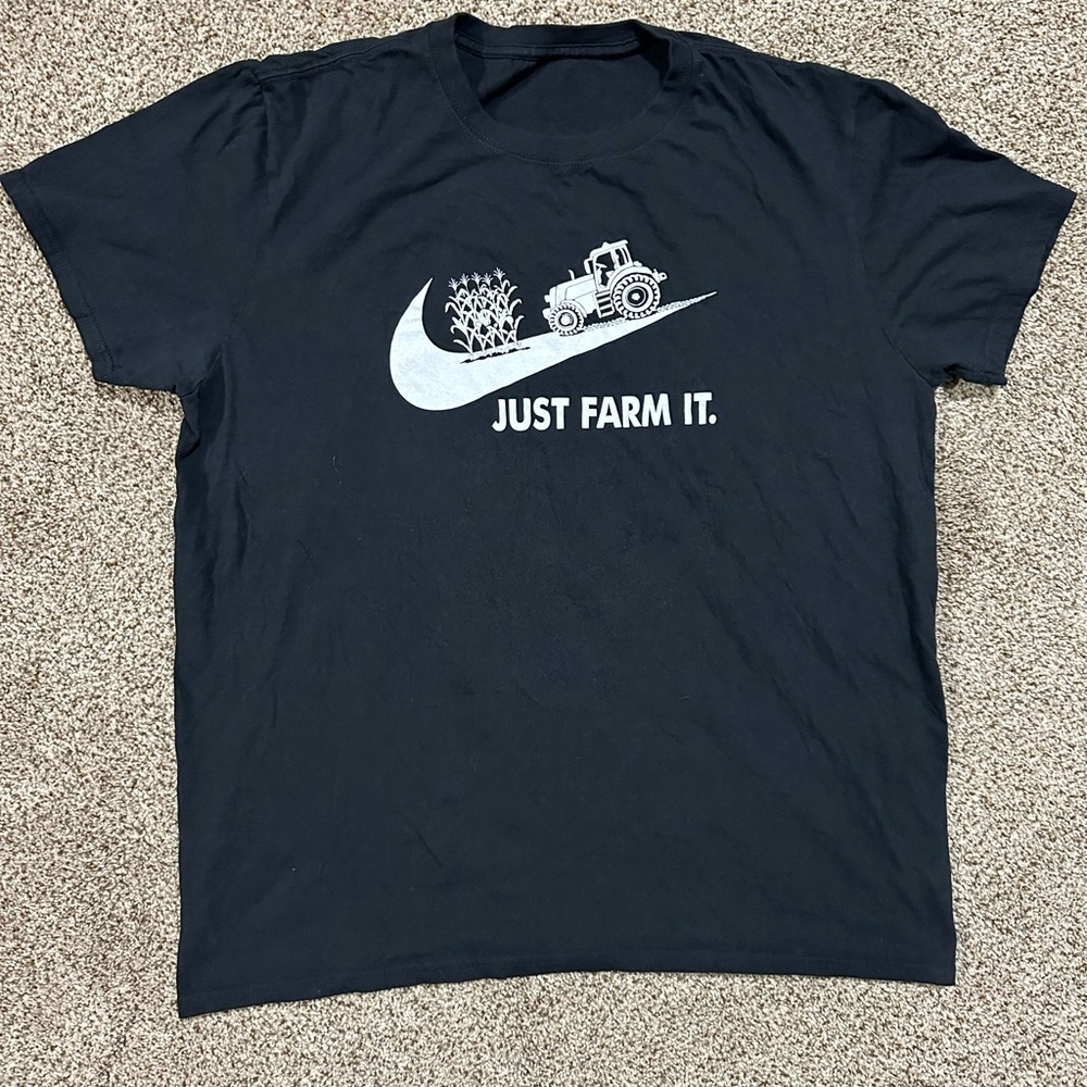Just farm it t-shirt